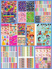 29+ Sticker Pack, Preppy DIY Cards GIRL Princess Journal Fun Kids