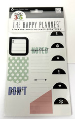 Me & My BIG Ideas Create 365 The Happy Planner Sticky Notes Notepads & Stickers