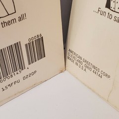 VTG American Greetings Stickers Over the Hill Funny Self Adhesive NOS Sealed 2pk