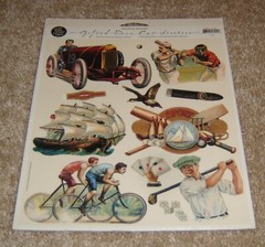 The Gifted Line ~ John Grossman 8×10 Package Sticker Sheet ~ Men’s World/Sports