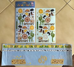 Vintage Stickopotamus / Mrs. Grossman’s SOUTHWEST Scrapbooking Stickers