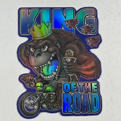 STICKER King Kong Monster Choppers King of the Road Holographic Biker #6 of 10
