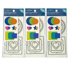 Hello Hobby Small Nested Shapes Die Cutting Templates 10 Pieces (3 Pk)