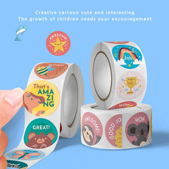 3000 PCS Reward Stickers for Teachers Cartoon Animals Stickers Fun Stickers
