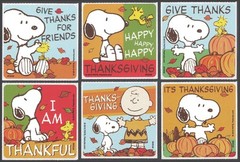 Stickers – Peanuts *Thanksgiving* – Thanksgiving CL006