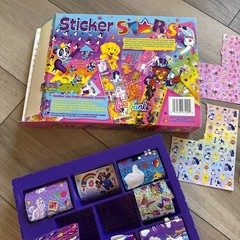 VTG Lisa Frank Sticker Stars Box Set of Vintage Stickers