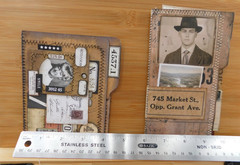 Junk Journal Ephemera Embellishment Add-on Handmade Set Vintage Style Set 4