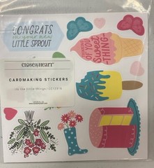 CTMH Sticker Embellishments IT’S THE LITTLE THINGS Card Making & Scrapbooking