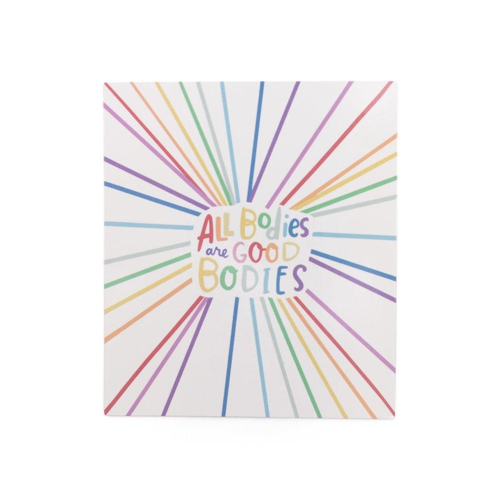 Anna Parade «All Bodies Are Good Bodies» Sticker 1 Ct Glossy Finish multicolor