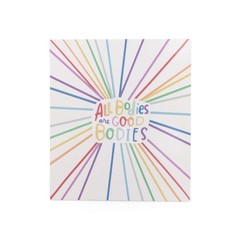 Anna Parade «All Bodies Are Good Bodies» Sticker 1 Ct Glossy Finish multicolor