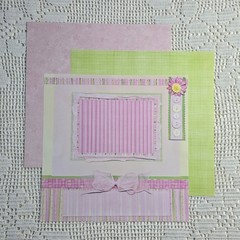 Sweet Cutie Pie 12×12 Handmade Scrapbook Kit by DMD and Others