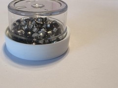 Stampin Up 193pc BLACK Mini Eyelets 1/8 inch 3mm Hole Embellishment 2002