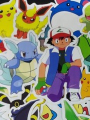 Pokemon Stickers Random Lots Of 10 Pieces USA Seller Scrapbooking Collectable