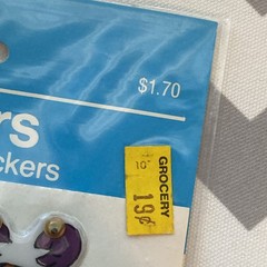 Vintage American Greetings Puffy Monsters Googly Eyes Stickers 1982 SEALED Rare