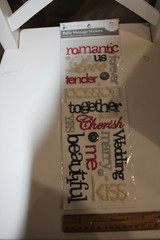 Momenta Stickers ~ Puffy Messages ~ Love Cherish Kiss Marry Passion Romantic Us