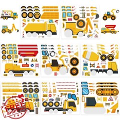 Auzesto Construction Vehicle Stickers
