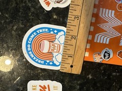 Whataburger Sticker Set 8 Small Stickers Kid’s Meal Stickers