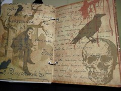 Edgar Allen Poe Junk Journals Scrapbook USA Seller