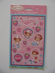 Stickety Doo Da Stickers STRAWBERRY SHORTCAKE 2 Sheets NIP b