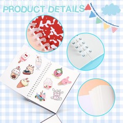 Sabary Sticker Collecting Book Album A5 Colorful