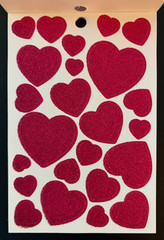 RECOLLECTIONS VALENTINE’S DAY STICKER BOOK 261 PC STICKERS 12 SHEETS ROMANCE