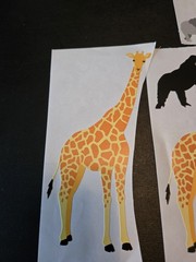 Vintage Mrs. Grossman’s Sticker Sheet Lot – ZOO SAFARI ANIMALS