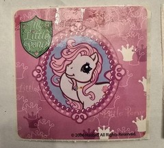 Vintage Smile Makers My Little Pony Stickers Lot of 5 2.5 x 2.5 Inches