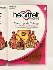Heartfelt Creations COUNTRYSIDE COTTAGE Stamp Die Set HCPC 3938 HCDI 7332