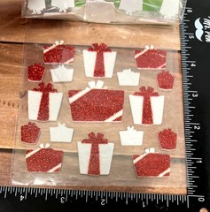 Creatology Holiday Foam Gift Box Stickers 34 Pc Embellishment Present 367987