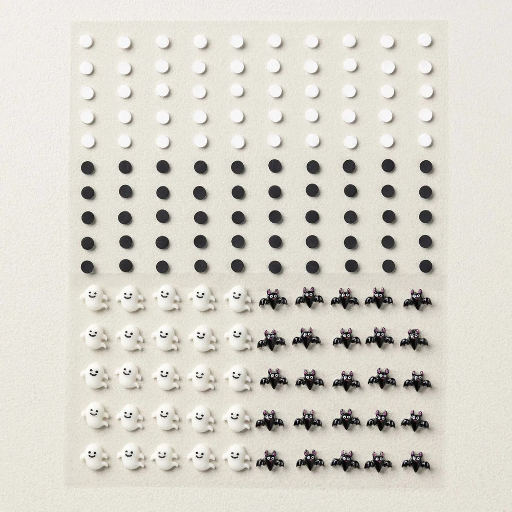 Stampin’ Up! – «BATS, GHOSTS & DOTS» Adhesive-Backed (150pcs) **NEW** #168180