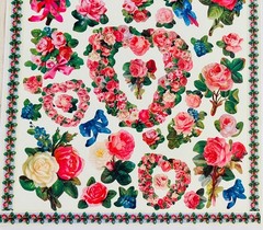 Vintage Punch Studio Sticker Sheet «Sentimental Roses» Gifted Line New Unused