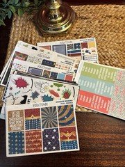 Lot of Gamer Sci-Fi HP Planner Stickers “Nerd” Theme Full EC size Brand New