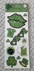 Scrapbooking Stickers St. Patrick’s Day Breast Cancer Awareness Happy Lot
