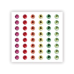 Creative Memories Painted Garden Embellishments 2023 Die Cuts & Gemstone Stkers