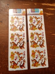 Sandylion Vintage Winnie The Pooh Stickers Pooh Honey Tigger Piglet NEW