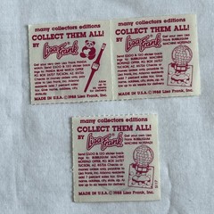 VTG Lot of 3 Loose Lisa Frank Stickers from Sheet ballet shoes unicorn ice cream