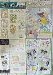 Baby And Kids Scrapbook Supplies Lot Stickers Stamps Frames Pooh Suzy’s Zoo NEW