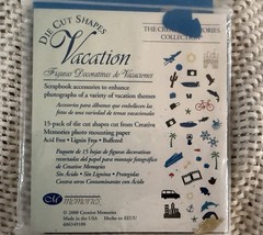 Creative Memories Scrapbooking Stickers And Stencil Lot