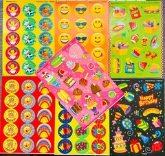 729+ HUGE Lot Scrapbooking Stickers Great Variety Supplies mxd Themes SCENTED +