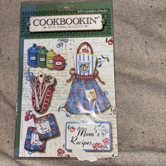 Cookbookin Stacked Stickers “Cooking”