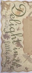 BOTANICAL FRAME Die-Cuts (3pc)8.5”x11”K&Company •Memories•Delight•Flowers•