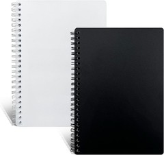 2 Pack Reusable Sticker Book Collecting Album Sticker Storage Organizer Book wit