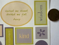 THERE ARE SOME THINGS Stickers(37pc)ChatterBox •Memories•Phrase•Real•Card Making