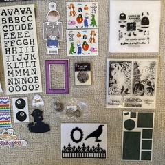 HALLOWEEN Themed Embellishments Kit