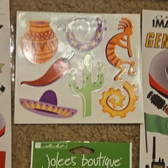 LARGE LOT Scrapbook Stickers Junk Journal Craft Card Making travel fall 1950s