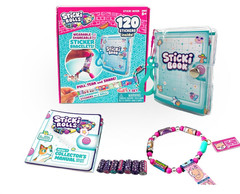 STICKI Rolls Sticki Book The Original Wearable Shareable Toy Sticker Bracele…