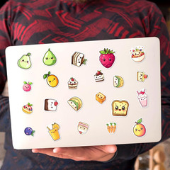 108Pcs Food Stickers Pack for Scrapbooking, Water Bottles, Laptops, and More