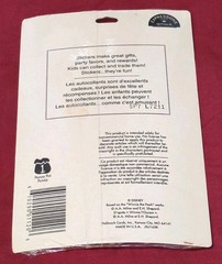 Winnie The Pooh Hallmark Expressions Vintage Disney 4 Sheet Stickers Made in USA