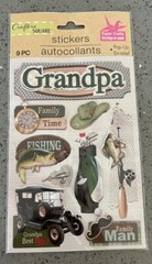 Crafters Square Pop Up «Family» Stickers New 6 – 9 Piece Accents Sealed Package