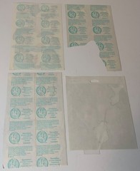 Winnie the Pooh & Tigger Stickers New (5) & Used (5) Confetti Hallmark Sandylion